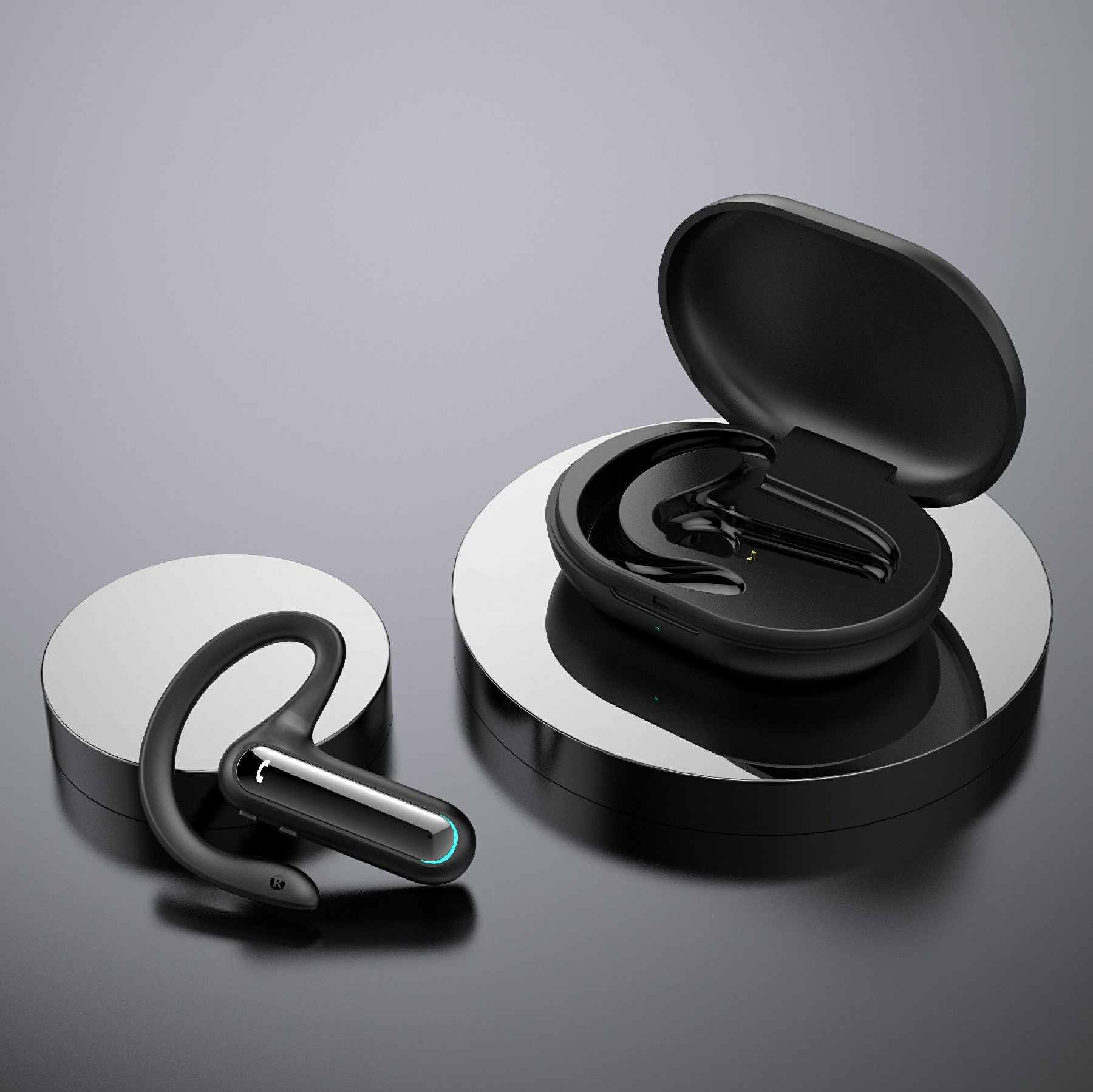 F810C Wireless Bluetooth 5.0 HD Stereo Earphone Noise Reduction Single Ear Headphone F810C Wireless Bluetooth 5.0 HD Stereo Earphone Noise Reduction Single Ear Headphone